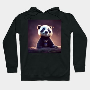 Cute baby panda Hoodie